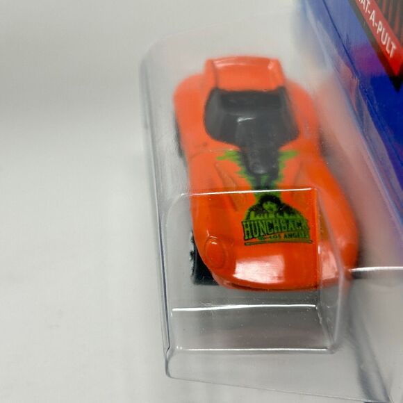 Cat-A-Pult Hot Wheels Diecast Car Orange Collectible Vehicle Vintage 90s 1999 - Picture 4 of 5